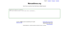 Desktop Screenshot of marsaddress.org