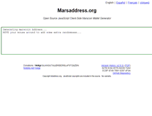 Tablet Screenshot of marsaddress.org